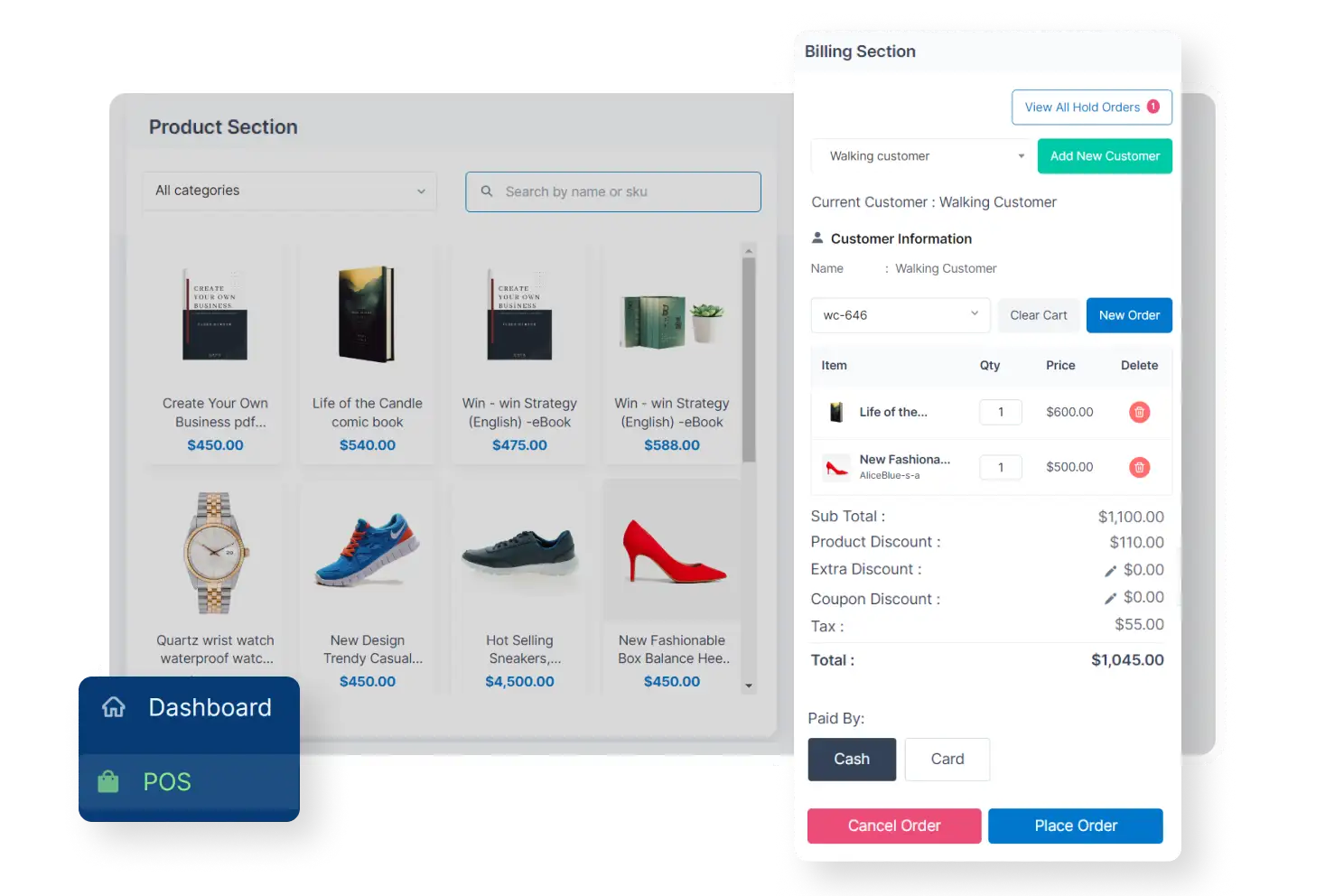 6valley Admin Panel Built In POS Features