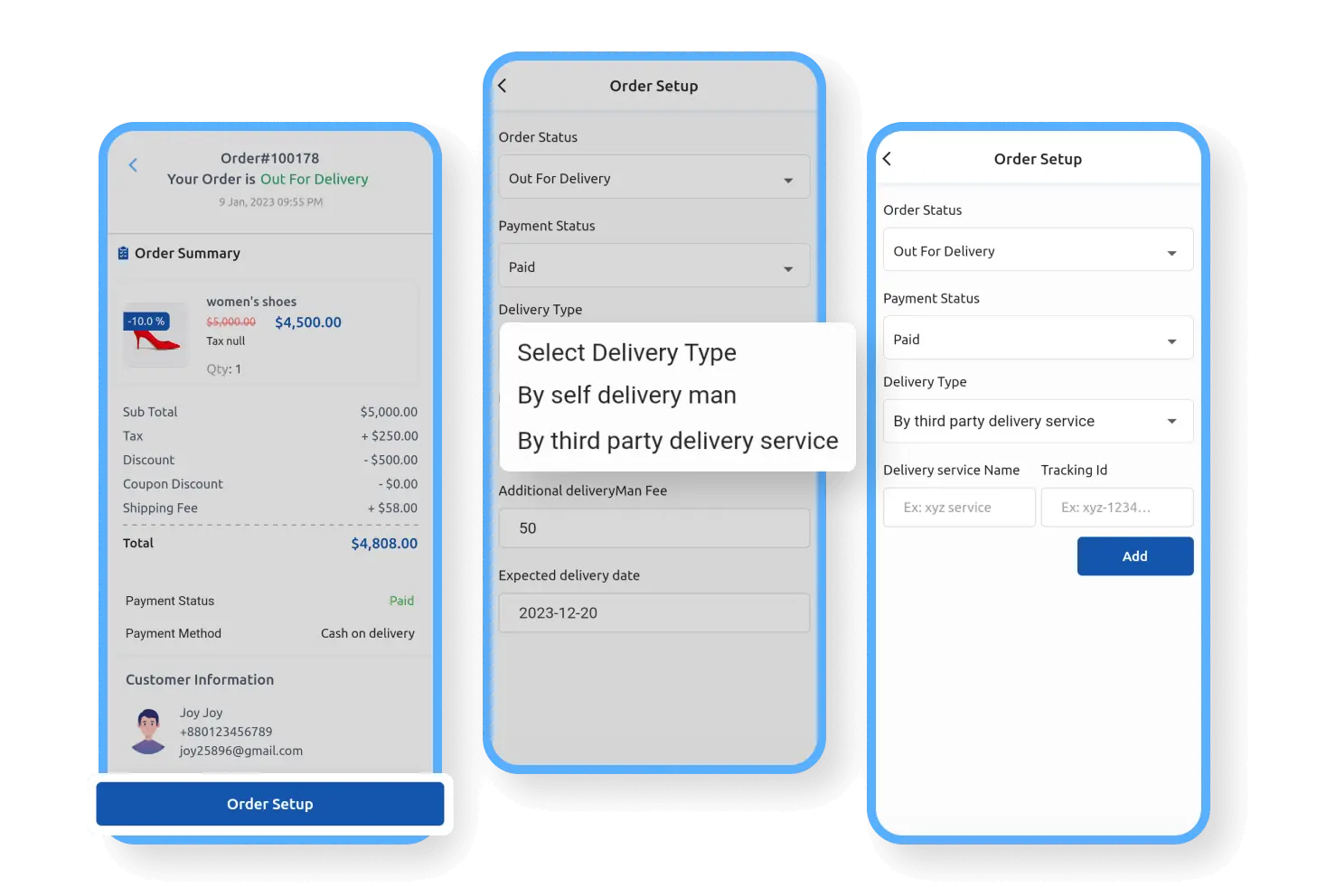 6valley Seller App Setup Shipping Features