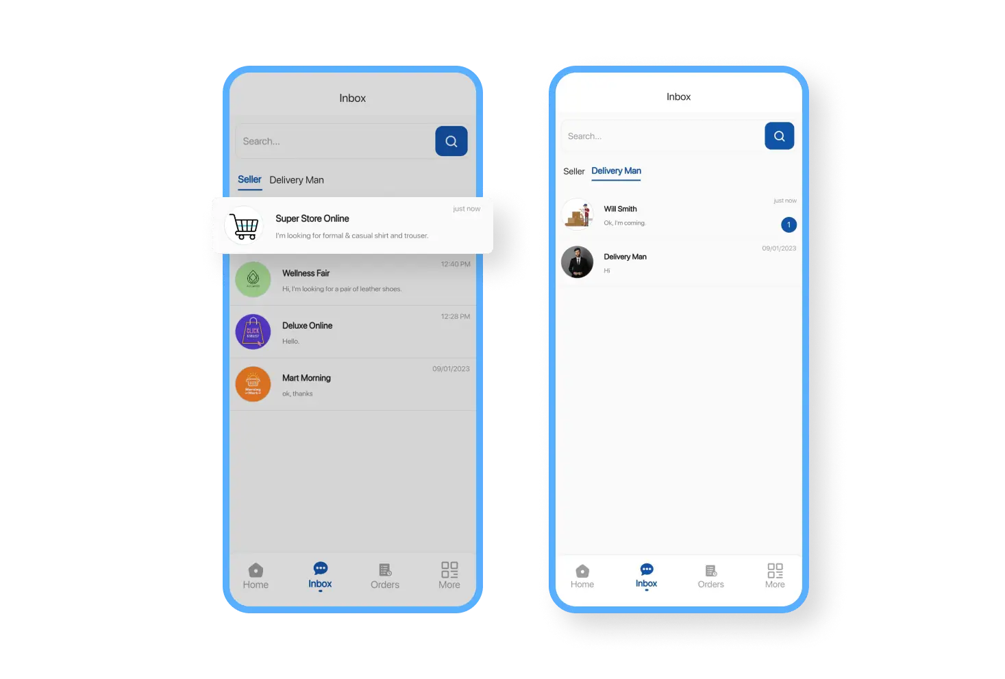 6valley Customer App Search Conversation Features