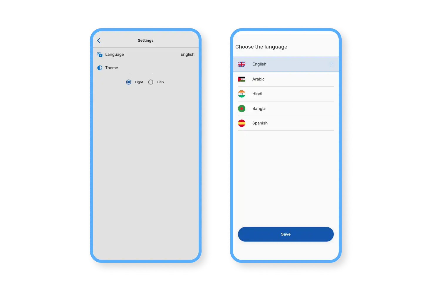 6valley Deliveryman App Multiple Language Features