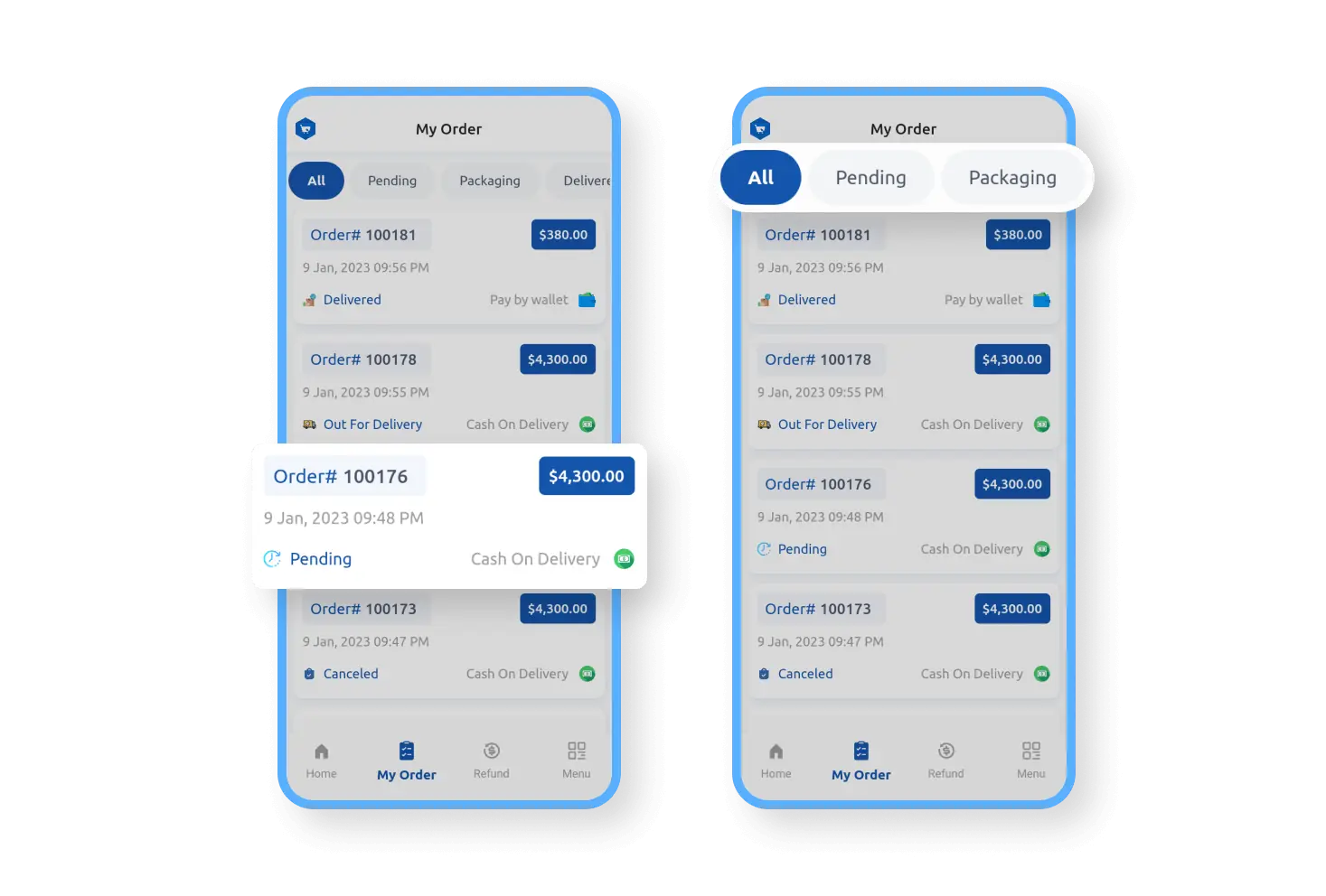 6valley Seller App Order Management Features