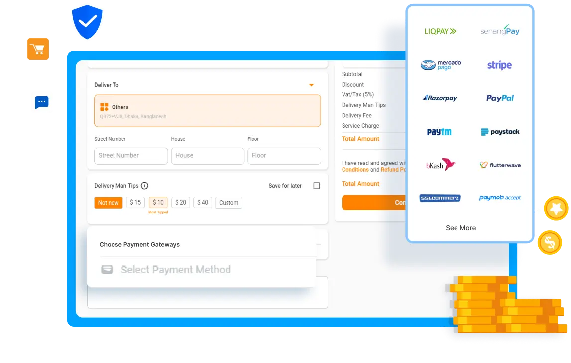 6valley Payment And SMS Gateway Addon
