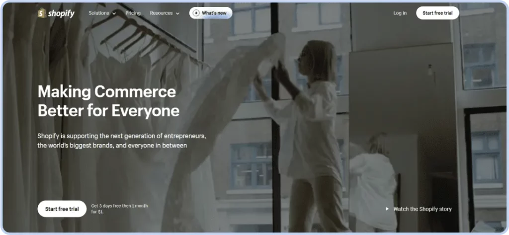 Shopify eCommerce CMS Platform