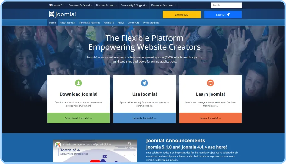 Joomla Best Content Management Systems (CMS) for Startups and Small Businesses