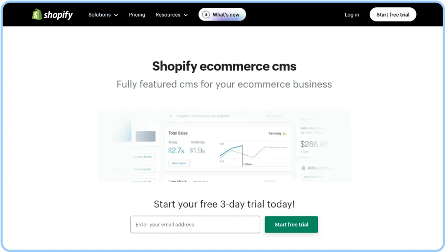 Shopify Best Content Management Systems (CMS) for Startups and Small Businesses