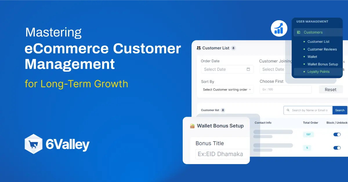 Mastering eCommerce Customer Management for Long-Term Growth