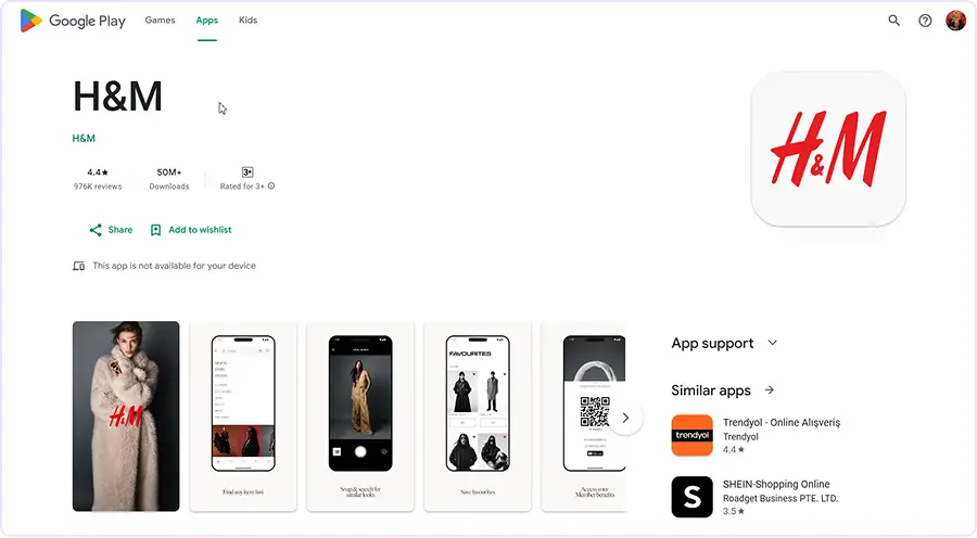 H&M App