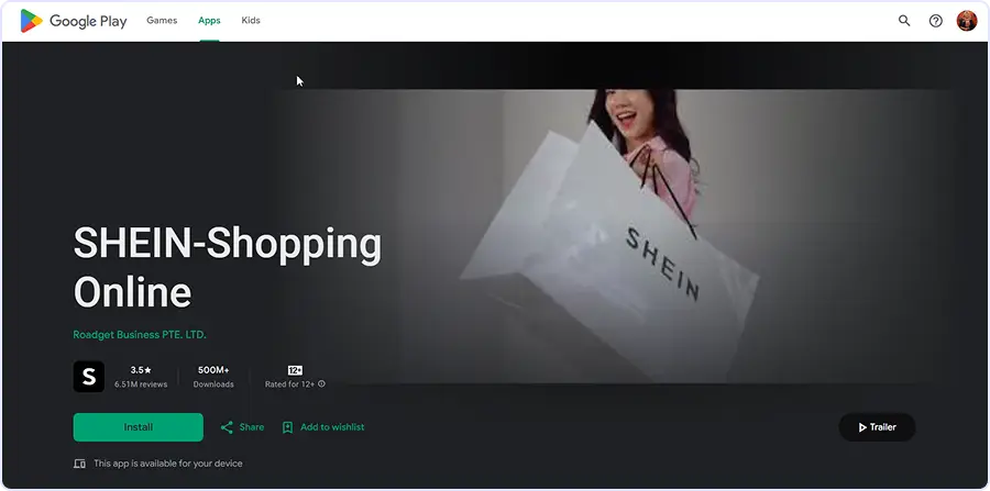 Shein App
