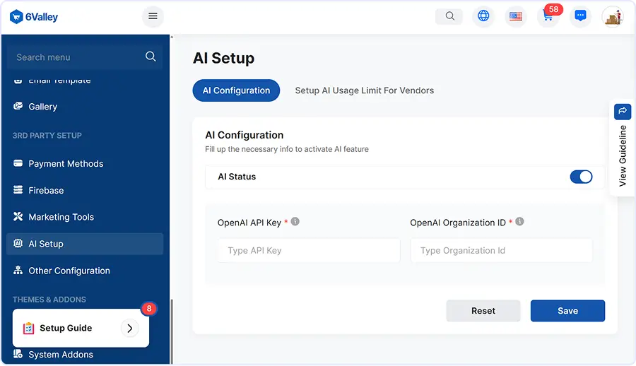 AI Setup