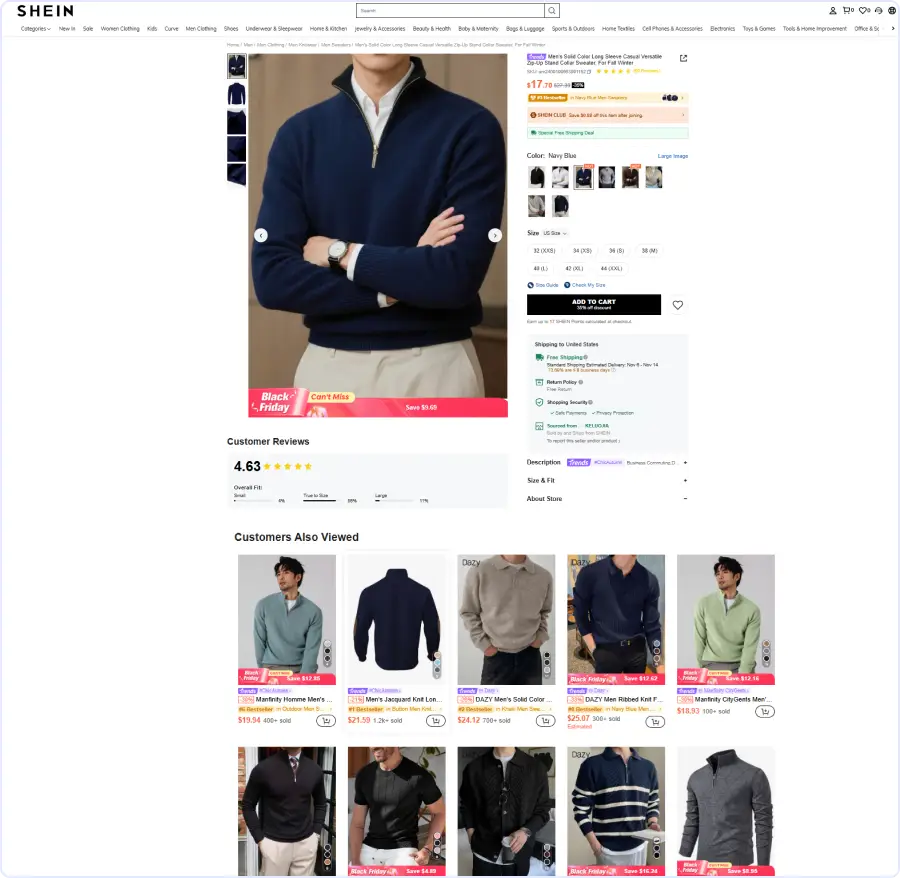 Personalized Product Suggestions